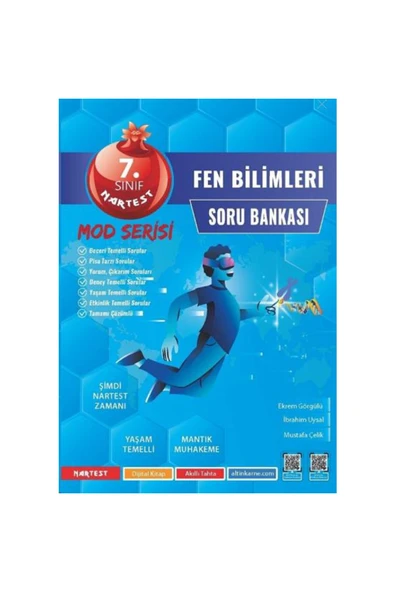 Nartest Yayınevi Nartest Yayınları 7. Sınıf Mod Serisi Fen Bilimleri Soru Bankası ürün görseli