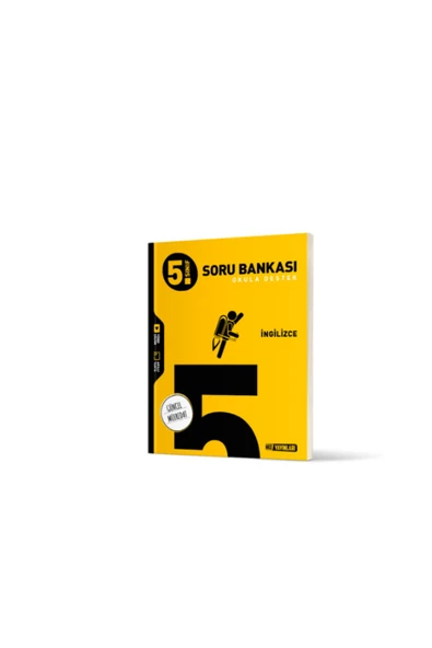 Irmak Yayınları 2025 yeni müfredat 5.sınıf hız yayınları ingilizce soru bankası ürün görseli