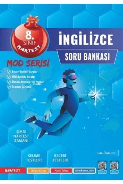 Nartest Yayınları Nartest 8. Sınıf Yeni Nesil Türkçe- Matematik- Fen Bilgisi- Ingilizce Mod Soru Bankaları(4LÜSET) - 3