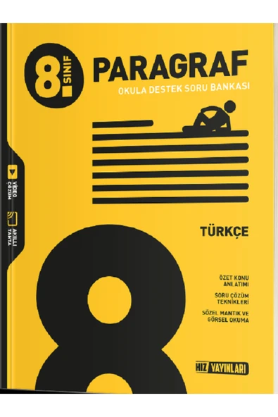 Evrensel İletişim Yayınları 8.sınıf Hız Yayınları Türkçe Matematik Fen Bilimleri Inkılap Ingilizce Paragraf Soru Bankası /8kitap - Resim 5