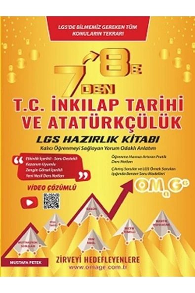 Nartest Yayınları NARTEST YAYINLARI 7 Den 8 E Lgs T.c. İnkılap Tarihi Ve Atatürkçülük Tarihi Hazırlık Kitabı ürün görseli