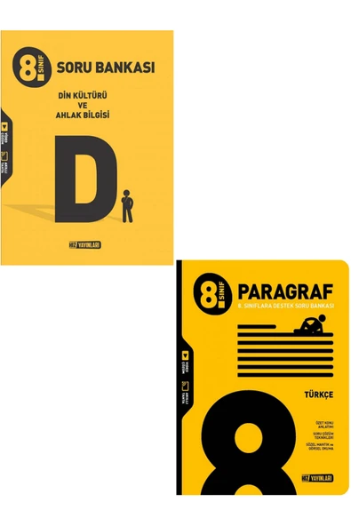Evrensel İletişim Yayınları 8.Sınıf Hız Yayınları Din Kültürü Soru Bankası + 8.Sınıf Hız Yayınları Paragraf Soru Bankası / SET ürün görseli
