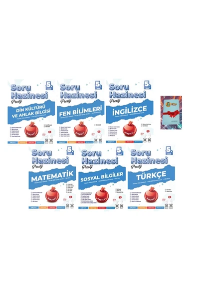 Nartest Yayınları 5. Sınıf Prestij FULL SETTT Soru Hazinesi (DEFTER HEDİYE) - Resim 2