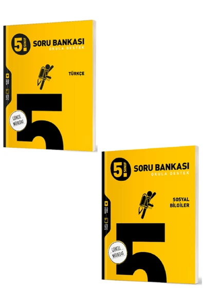 Evrensel İletişim Yayınları 5.Sınıf Hız Yayınları Türkçe + Sosyal Bilgiler Soru Bankaları / Güncel Müfredat / 2 KİTAP / YENİ ürün görseli