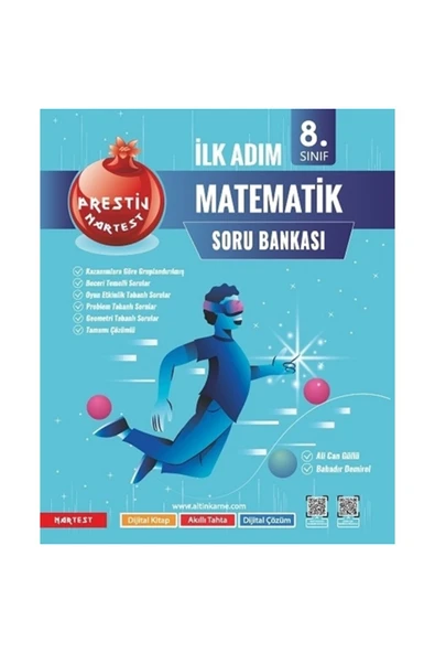 Nartest Yayınları NARTEST 8.SINIF PRESTİJ İLK ADIM MATEMATİK SORU BANKASI ürün görseli
