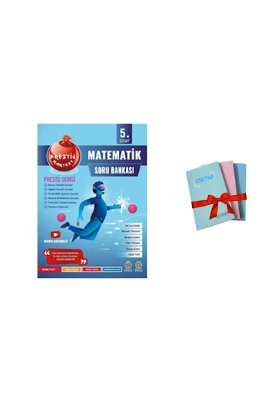 Nartest Yayınları 5. Sınıf Prestij MATEMATİK Soru Bankası( 1 ADET NOT DEFTERİ HEDİYE) ürün görseli