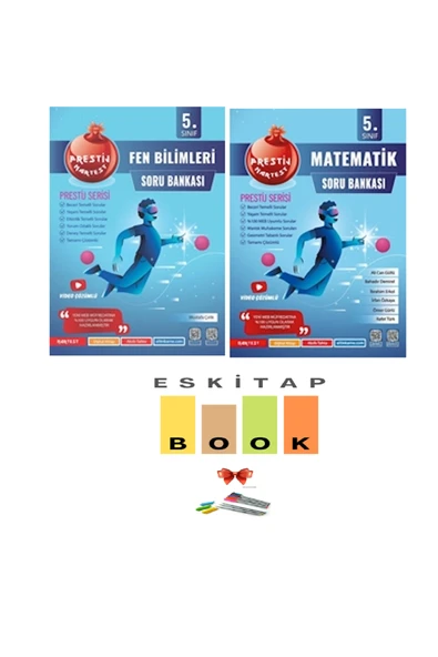 Nartest Yayınları 5. Sınıf Prestij MATEMATİK + FEN BİLİMLERİ Soru Bankası ürün görseli