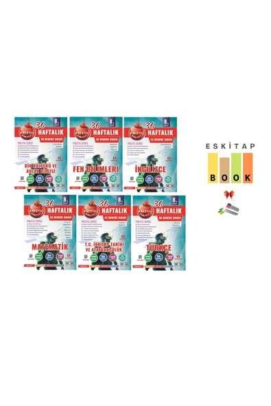Nartest Yayınları 8. Sınıf Haftalık FULLL SETTTT Denemeleri ürün görseli