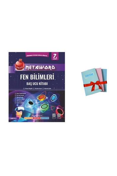Nartest Yayınları 7. Sınıf Metaword FEN BİLİMLERİ ( 1 ADET NOT DEFTERİ HEDİYE) ürün görseli