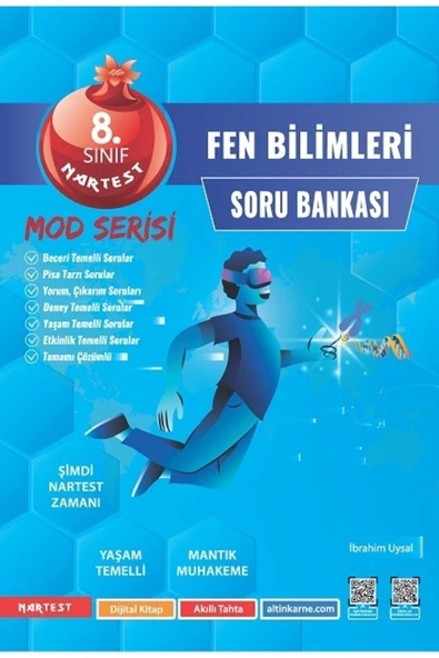Nartest Yayınları Yayınevi 8. Sınıf Mod Fen Bilimleri Soru Bankası ürün görseli