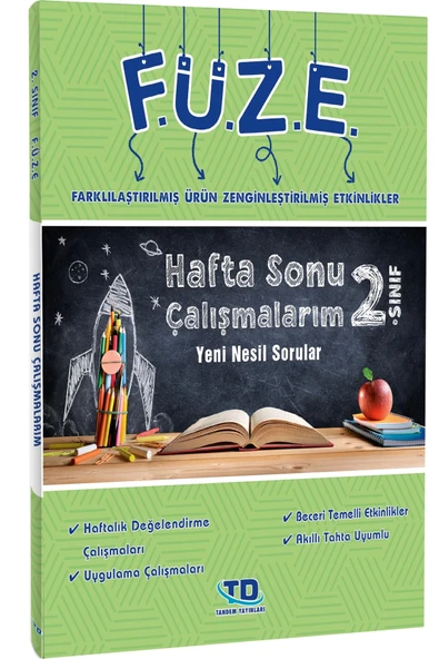 Tandem Yayınları 2. Sınıf Füze Hafta Sonu Çalışmalarım Soru Bankası ürün görseli