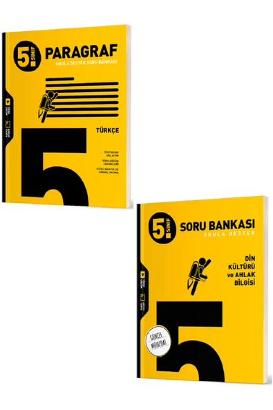 Evrensel İletişim Yayınları 5.Sınıf Hız Yayınları Paragraf + Din Kültürü Soru Bankaları / Güncel Müfredat / 2 KİTAP / YENİ ürün görseli