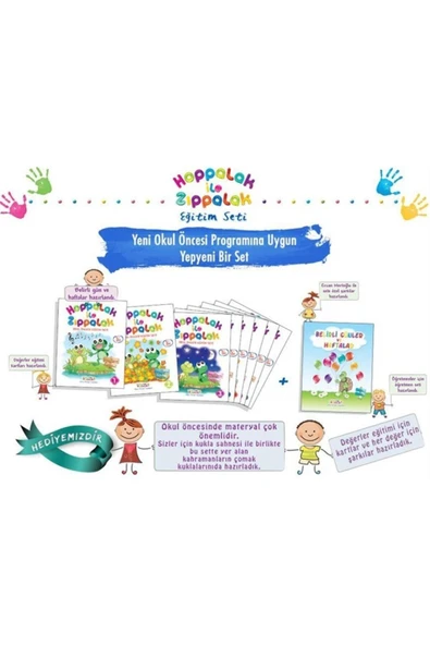 Martı Çocuk Yayınları Hoppalak Ile Zıppalak 5-6 Yaş Eğitim Seti ürün görseli