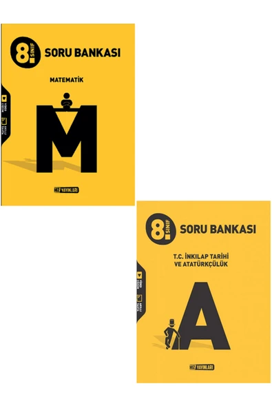 Evrensel İletişim Yayınları 8.Sınıf Hız Yayınları Matematik Soru Bankası + 8.Sınıf Hız Yayınları İnkılap Tarihi Soru Bankası SET - 1