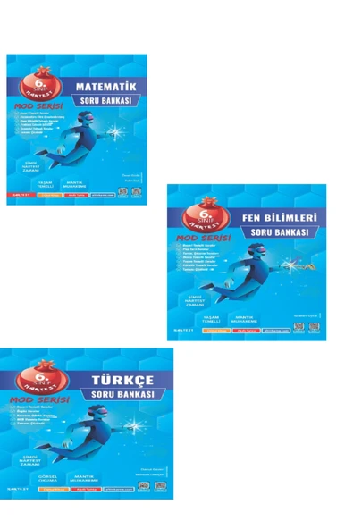 Nartest Yayınları Nartest 2024 6. Sınıf türkçe-mat-fet ürün görseli