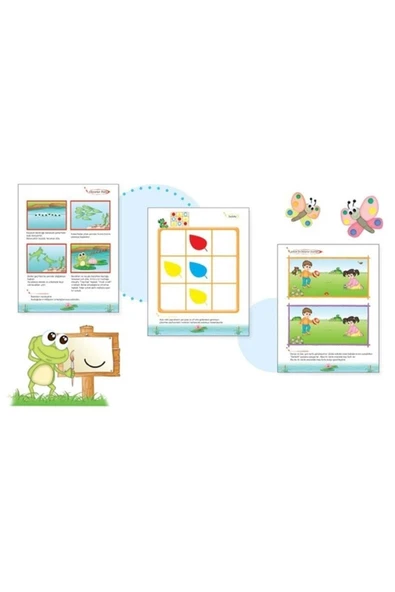 Martı Çocuk Yayınları Hoppalak Ile Zıppalak 5-6 Yaş Eğitim Seti - Resim 6