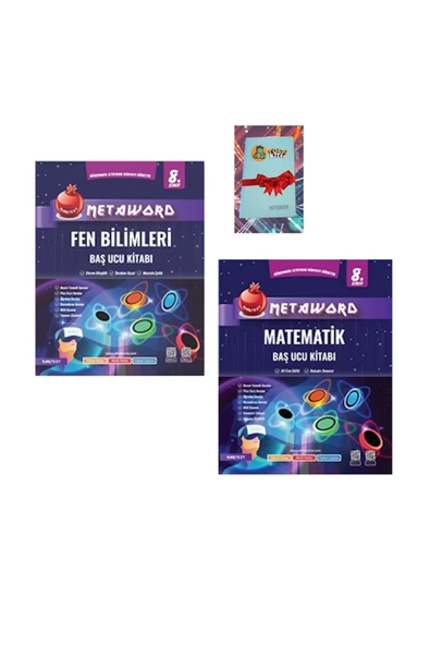 Nartest Yayınları 8. Sınıf Metaword FEN BİLİMLERİ + MATEMATİK (DEFTER HEDİYE) ürün görseli