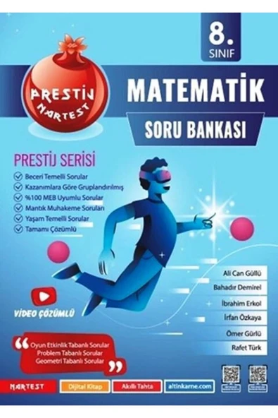Nartest Yayınları 8. Sınıf Lgs Matematik Prestij Soru Bankası 2025 - 1