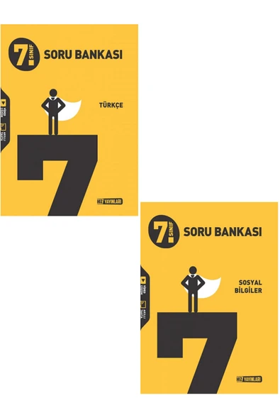 Evrensel İletişim Yayınları 7.Sınıf Hız Yayınları Türkçe + Sosyal Bilgiler Soru Bankaları / 2 KİTAP SET / YENİİ ürün görseli