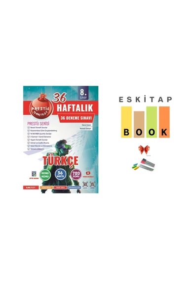 Nartest Yayınları 8. Sınıf Haftalık TÜRKÇE Denemeleri ürün görseli