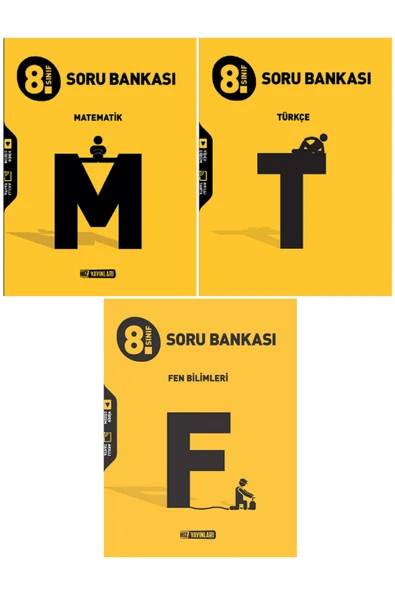 Evrensel İletişim Yayınları 8.Sınıf Hız Yayınları Matematik + Türkçe + Fen Bilimleri Soru Bankaları / 3 KİTAP SET - Güncel ürün görseli