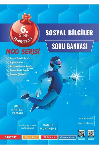 Nartest Yayınevi 6. Sınıf Mod Sosyal Bilgiler Soru Bankası ürün görseli