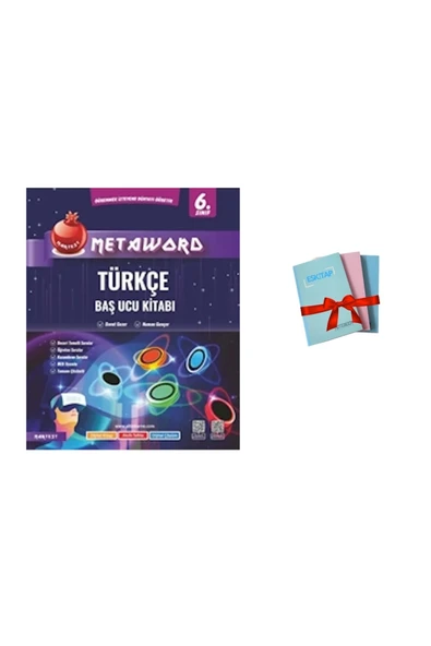 Nartest Yayınları 6. Sınıf Metaword TÜRKÇE( 1 ADET NOT DEFTERİ HEDİYE) ürün görseli