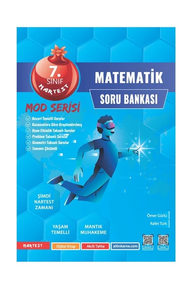 Nartest Yayınları Nartest 7. Sınıf Yeni Nesil Matematik Mod Serisi Soru Bankası ürün görseli