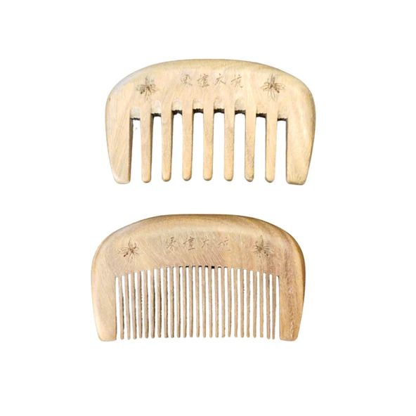 Doğal Pelesenk Ağacı Mini Saç Tarağı 9-10 cm