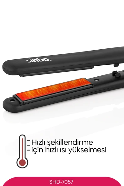 Sinbo SHD-7057 Saç Şekillendirici Düzleştirme Maşası - 3