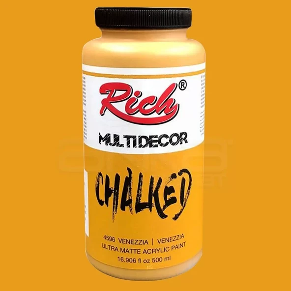 Rich Multi Decor Chalked Akrilik Boya 500ml 4596 Vanezzıa - Resim 2