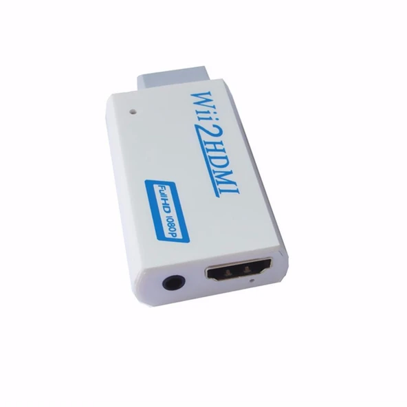 Nintendo Wii Hdmi Hd Tv Kablo Çevirici Dönüştürücü Adaptör + Hdmi Kablo - Resim 2
