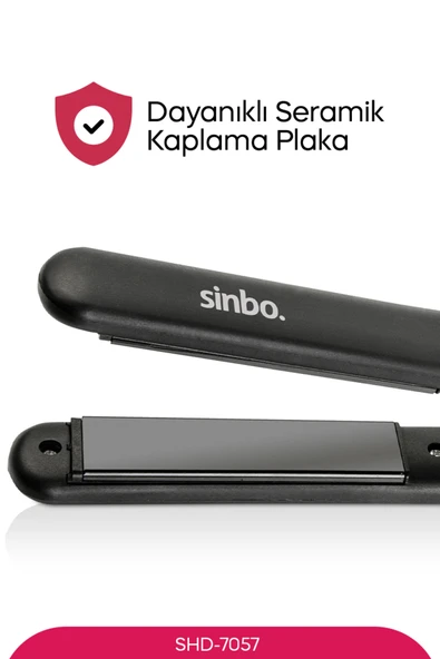 Sinbo SHD-7057 Saç Şekillendirici Düzleştirme Maşası - 4