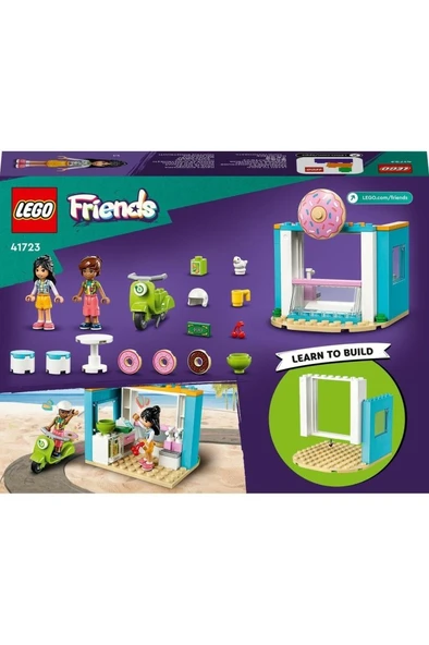 LEGO  Friends Donut Dükkanı 41723 - 4 Yaş ve Üzeri Çocuklar için Oyuncak Yapım Seti (63 Parça) - Resim 8
