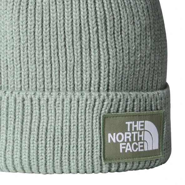 The North Face TNF Logo Box Cuffed Unisex Bere NF0A8CHED5M1 - Resim 3
