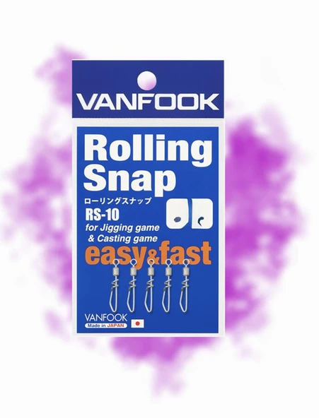 VANFOOK RS-10 ROLLING SNAP SILVER 5P #1