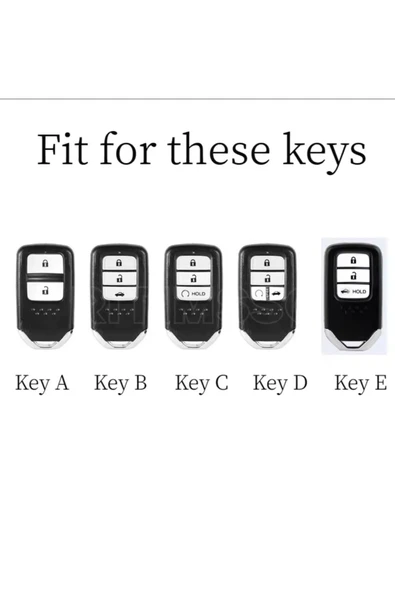 YıldızTuning HR-V Uyumlu Exclusive Anahtarsız Çalıştırma Şeffaf-Füme Anahtar Kılıfı - Resim 4