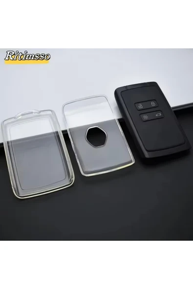 YıldızTuning Renault Clio 5 Şeffaf Anahtar Kılıfı ürün görseli 1