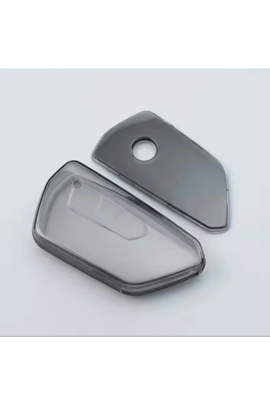 YıldızTuning Volkswagen Golf 8 Şeffaf-Füme Anahtar Kılıfı 2021-2025 ürün görseli 1