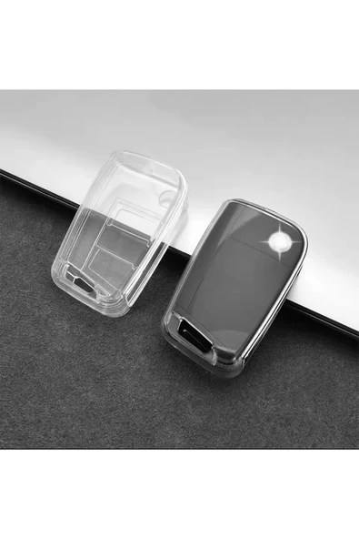 YıldızTuning Seat Leon Uyumlu Şeffaf Anahtar Kılıfı 2013-2020 ürün görseli 1