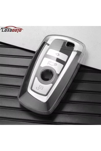 YıldızTuning Bmw X5 F15 F20 Şeffaf Anahtar Kılıfı - 3