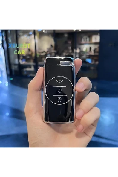 YıldızTuning Chery Tiggo 7 Pro Aksesuar Anahtar Kılıfı Siyah Renk - 1