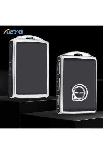 YıldızTuning Volvo S90 Lüx Siyah Anahtar Kılıfı - Resim 2