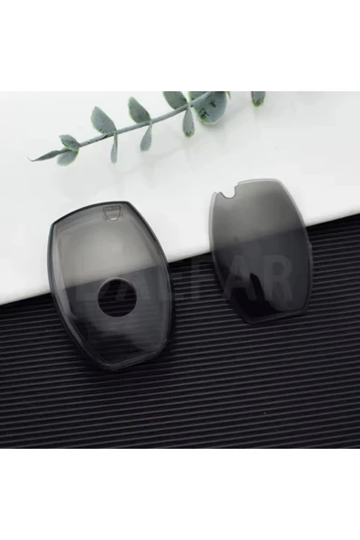 YıldızTuning Mercedes GL Şeffaf-Füme Anahtar Kılıfı - Resim 2