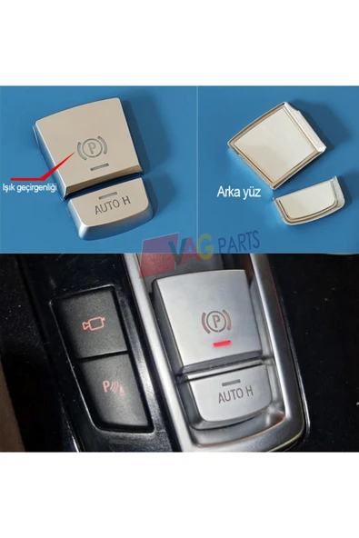 vagparts BMW F15 X5 el freni tuş kapağı - F15 X5 tuş soyulma sorunu - 1