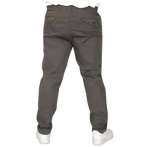 Büyük Beden Erkek Pantolon Gabardin Düz Paça Jogger Everest 21929 Haki - Resim 4