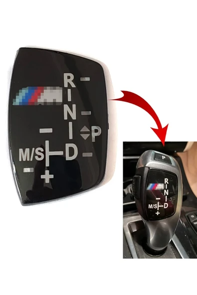 YıldızTuning BMW 1 serisi F20 M vites Topuzu Başlığı Kaplama 2012-2018 ürün görseli