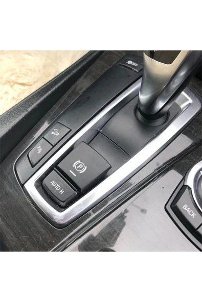 YıldızTuning Bmw 5 Serisi F10 El Freni Park Buton Tuş Siyah 2011-2017 - 3