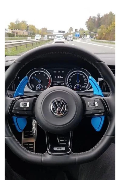 YıldızTuning Polo Act Blue Gt Mavi Direksiyon F1 Kulakçık Paddle Shifter ürün görseli