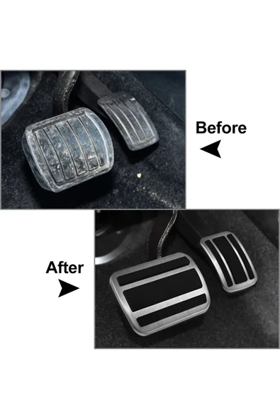 YıldızTuning Opel Grandland X Otomatik Pedal Seti 2021-2024 - Resim 3